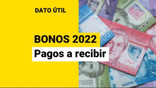 Bonos de 2022: Estos son todos los pagos que puedes recibir