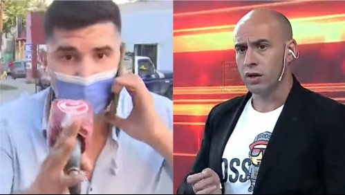 'Me tengo que ir del móvil': La reacción en vivo de un periodista al enterarse que estaban robando en su casa