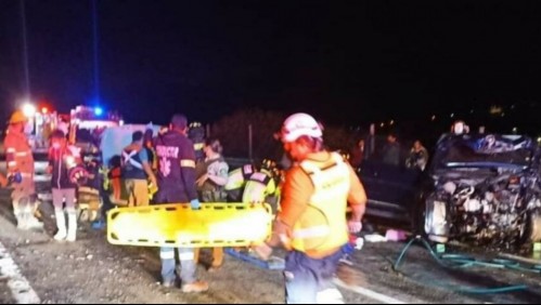 Tragedia en Villa Alemana: Dos niños y dos adultos mueren en choque frontal en la Ruta 60CH