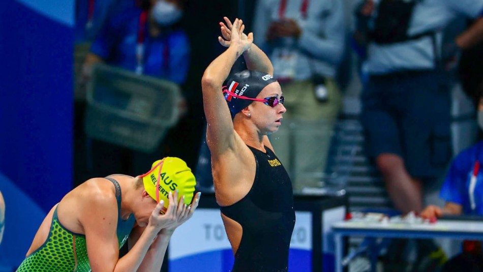 Kristel Köbrich es elegida como la mejor nadadora de Latinoamérica en 2021