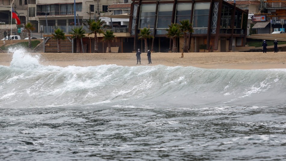 Anuncian las primeras marejadas del año para el borde costero del país