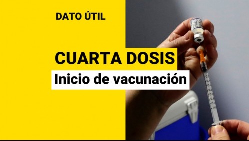 Cuarta dosis contra el coronavirus: ¿Cuándo comenzaría la vacunación?