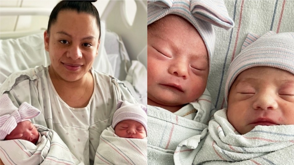 Uno nació el 2021 y otro el 2022: El curioso caso de dos gemelos que llegaron al mundo con 15 minutos de diferencia