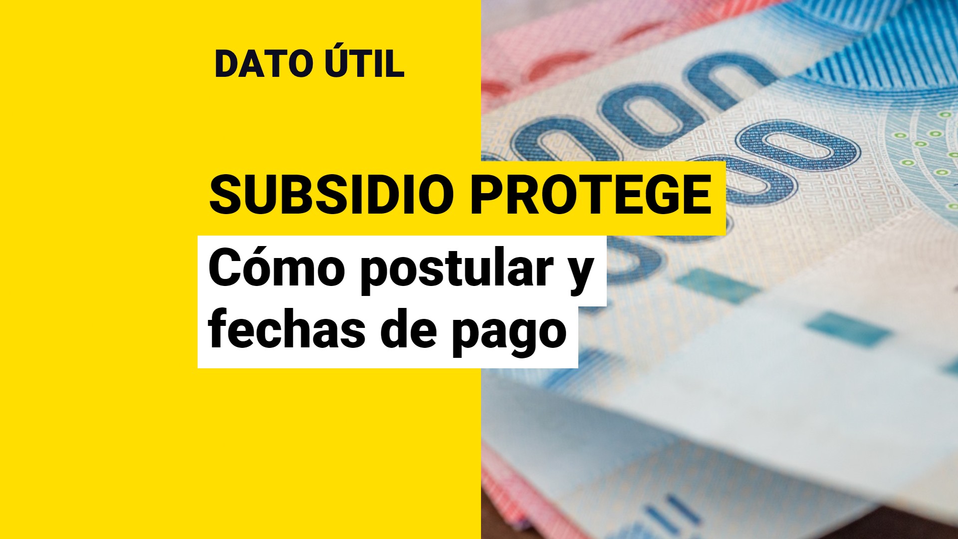 Subsidio Protege: ¿Cómo Postular A Los $200 Mil Mensuales Y Cuándo Se ...