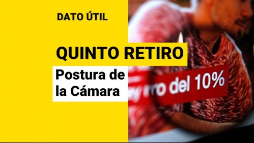 Quinto retiro del 10%: ¿Qué ha dicho la Cámara de Diputadas y Diputados sobre la discusión del proyecto?