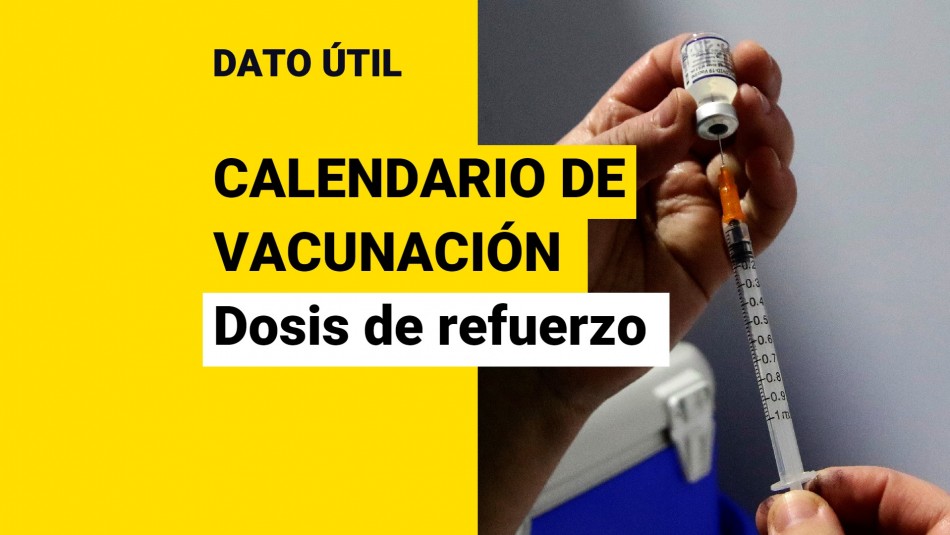 ¿Quiénes reciben la dosis de refuerzo esta semana? ¿Quiénes reciben la dosis de refuerzo esta semana?