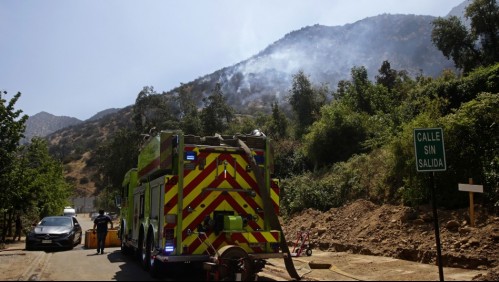 Amenaza de incendios forestales en la RM: Declaran Alerta Temprana Preventiva