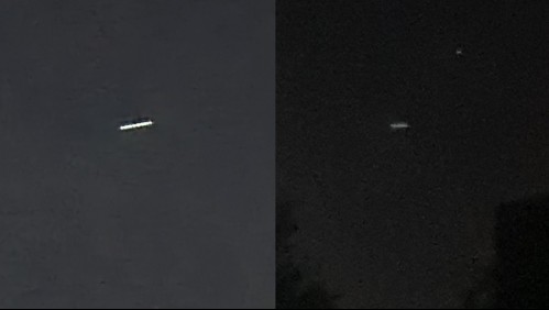 Reportan extrañas luces en el cielo en distintas ciudades del país