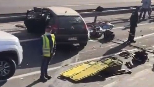 Un fallecido y dos personas heridas fue el saldo de un accidente en la Ruta 68