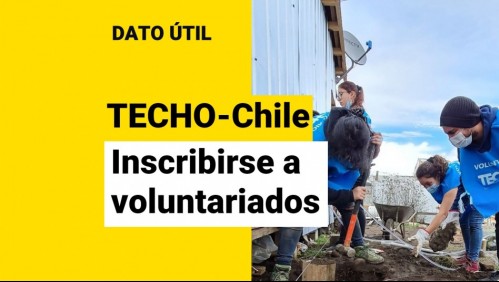 TECHO-Chile retoma sus trabajos en terreno: ¿Cómo ser voluntario?
