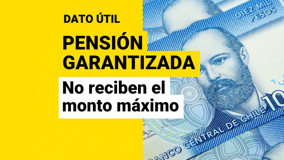 Pensión Garantizada Universal: ¿A quiénes no les llegará el aporte completo de 185 mil? Pensión Garantizada Universal: ¿A quiénes no les llegará el aporte completo de 185 mil?