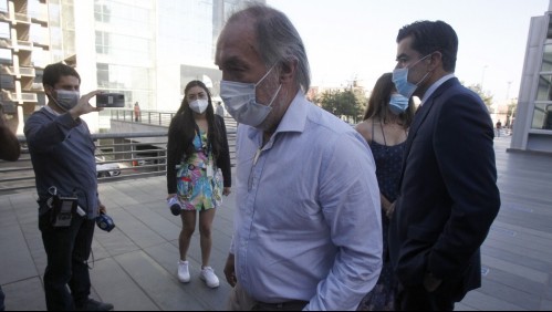 Caso Corpesca: Exsenador Jaime Orpis llega al Centro de Justicia para cumplir condena de cárcel