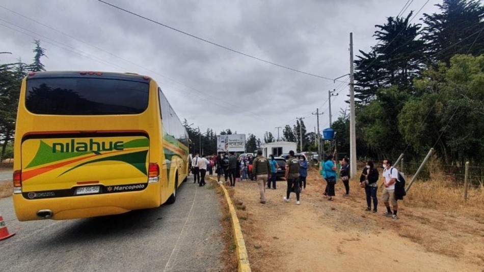 Detienen a dos choferes de bus por conducir bajo la influencia de las drogas en Pichilemu
