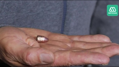 Vivienda en La Cisterna recibió 'balas locas' mientras familia compartía en el antejardín