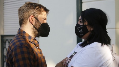 Viuda de cabo Naín tras conversar con Gabriel Boric: 'Me dijo que me va a apoyar y que va a apoyar a Carabineros'