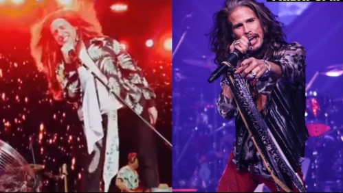 Imitando al vocalista de Aerosmith: Stefan Kramer se luce con nuevo personaje internacional