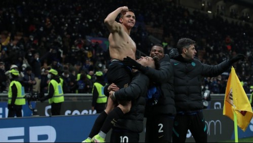 Golazo de Alexis Sánchez en el último minuto le da el título de la Supercopa al Inter de Milán