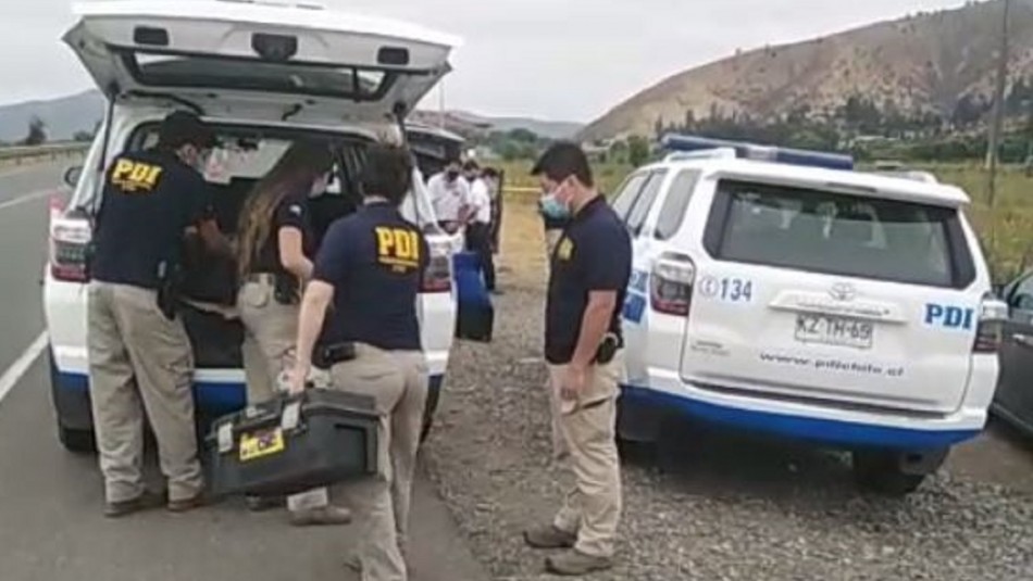 Encuentran cuerpo amarrado y con impactos de bala en carretera cerca de Melipilla