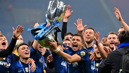 Alexis Sánchez tras dar título al Inter en la Supercopa de Italia: 