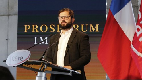 Boric en Enade: 'Las empresas existen en una sociedad que construimos entre todos, nadie se va a salvar solo'