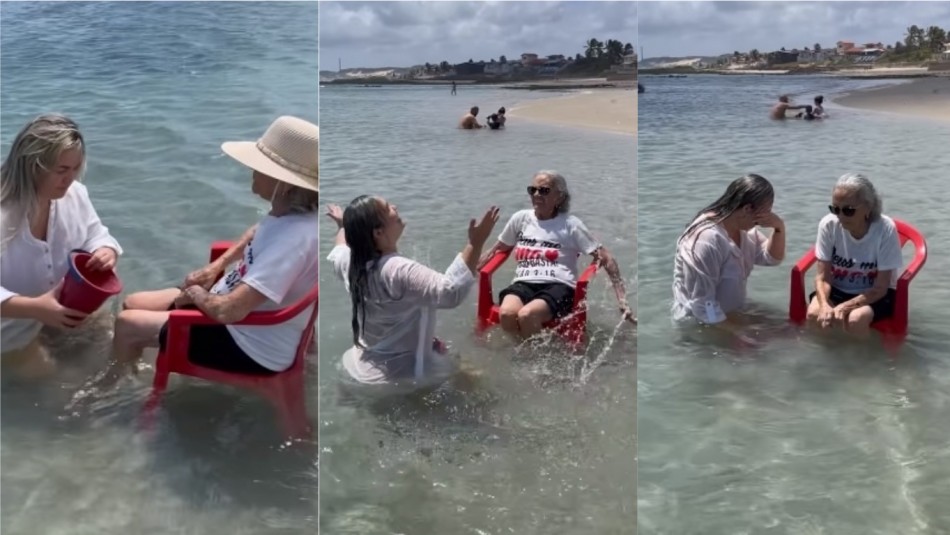 nieta-cumple-el-sueno-de-su-abuelita-y-la-lleva-a-conocer-el-mar Nieta cumple el sueño de su abuelita de 94 años y la lleva a conocer el mar: