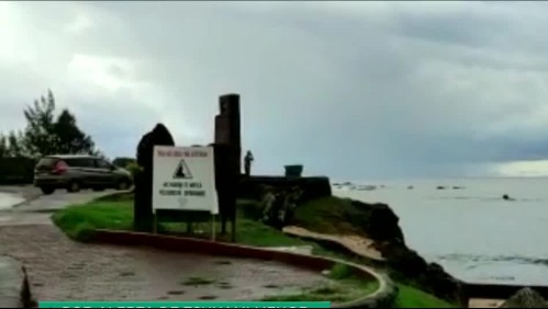 'No causó ningún daño': Reportan estado de Rapa Nui tras llegada de tsunami menor