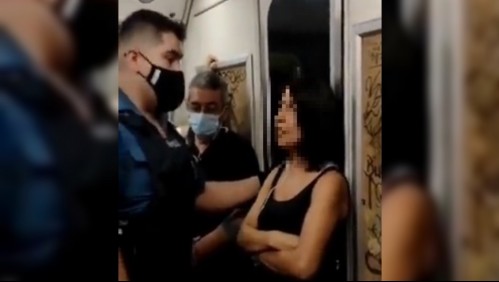 Polémica por mujer que se negó a usar mascarilla en el Metro: Empresa insiste que 'es obligatorio'