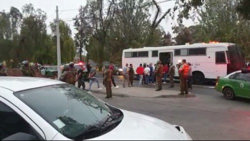 Masiva detención tras fiesta en Parque O'Higgins: Carabineros aclara que balazos fueron contra personal policial