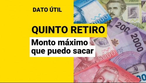 Quinto retiro del 10%: ¿Cuánto dinero podría sacar de mi AFP?