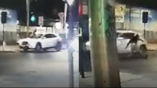 Mujer que evitó encerrona atropellando a sujeto en La Reina: 'La única reacción que pensé fue acelerar'