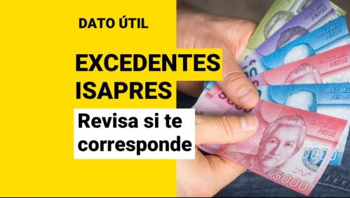 Comienza devolución de excedentes de las Isapres: ¿Cómo revisar si me corresponden?