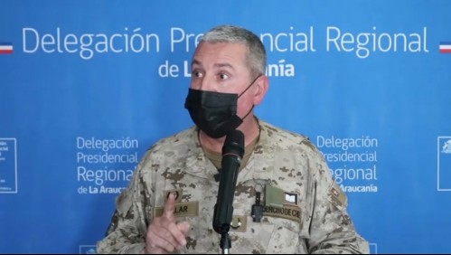 Jefe de Defensa Nacional para La Araucanía por homicidios: '¿Por qué no se enfrentan con nosotros? Los invito'
