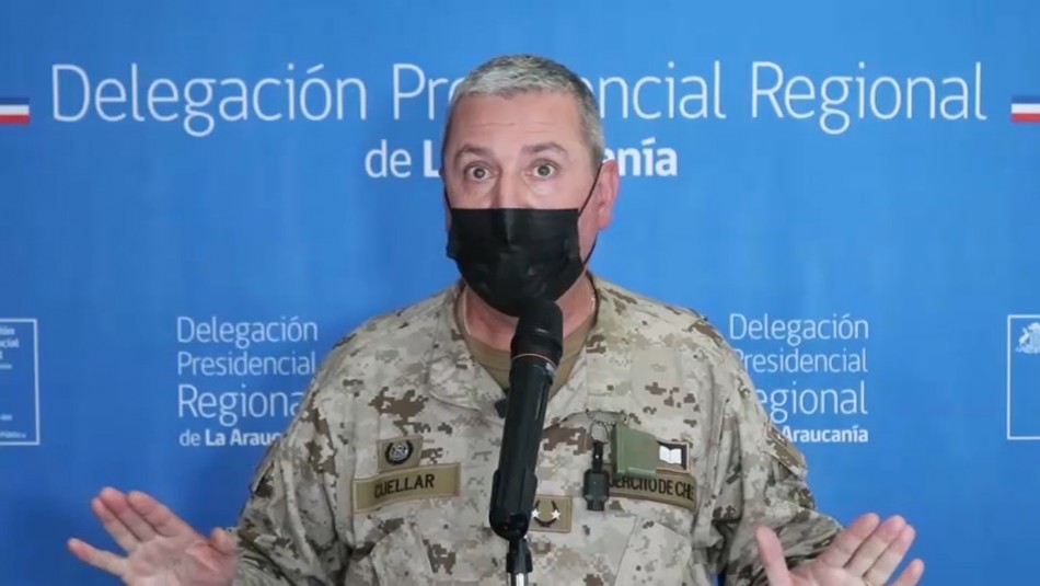 Critican declaraciones del general Cuéllar por violencia en la macrozona sur: 