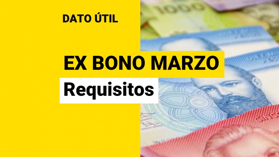 Ex Bono Marzo: ¿Cuáles son los requisitos para recibir el beneficio?