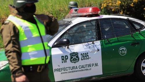 Dos muertos deja ataque armado en Carahue: víctimas viajaban en un vehículo cuando fueron abordadas por desconocidos