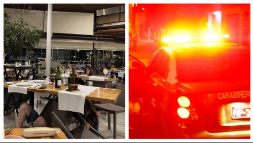 'Fue una sensación de mucho terror y angustia': Profesora relata cómo vivió balacera en Viña dentro de un restaurante