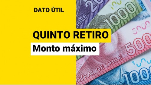 Quinto retiro del 10%: Conoce el monto máximo que podrías extraer de tu AFP