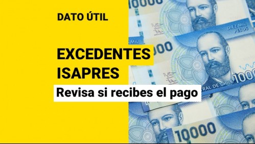 Comenzó la devolución de excedentes de las Isapres: Así puedes saber si tienes dinero por retirar