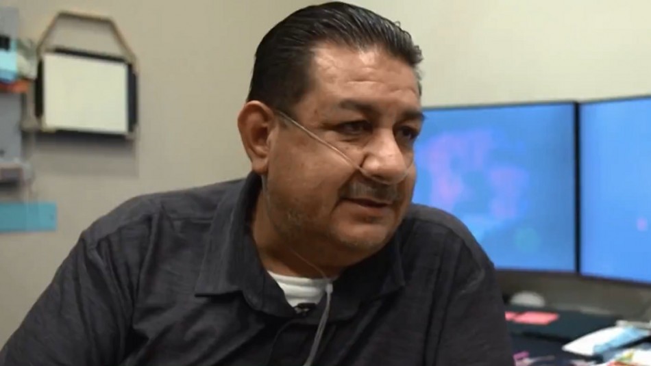 hombre-sufre-las-secuelas-del-coronavirus La historia de un padre no vacunado que sufre las secuelas del Covid: