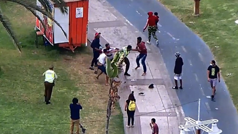 Gobierno repudia agresión a Carabineros en Iquique y ordena expulsión de los detenidos