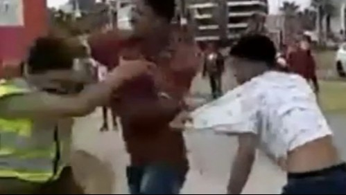 Uno de los carabineros agredido en Iquique será trasladado a Santiago tras agravarse su condición