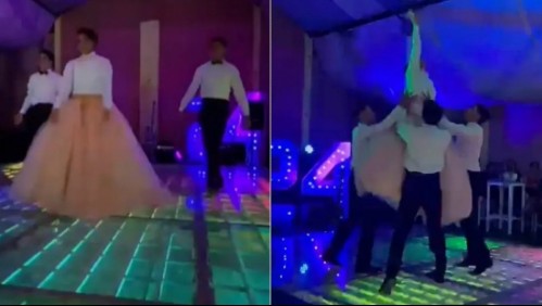 Chico cumple 24 años y se viraliza por lograr su sueño de celebrar su fiesta al estilo quinceañera con vestido y corona