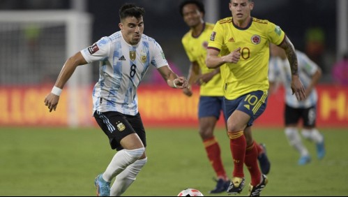 Argentina derrota a Colombia y le da una mano a La Roja