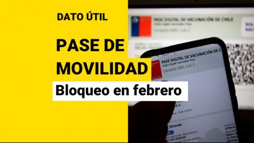 Pase de Movilidad: ¿A quiénes se les inhabilitará en febrero?