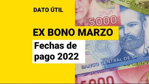 Publican fechas de pago del ex Bono Marzo 2022: ¿Cuándo me pagarán el beneficio?