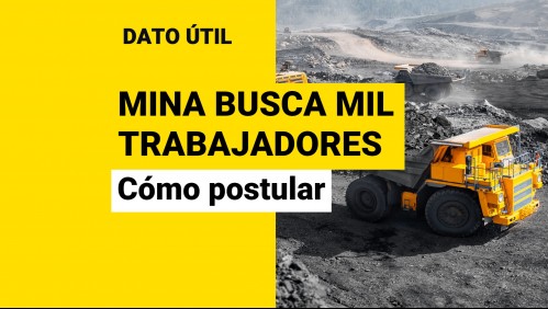 Quedan pocas semanas: Así puedes postular a la minera que ofrece sueldos superiores a $1 millón