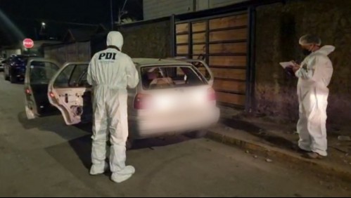 Investigan homicidio en San Bernardo: Hombre fue baleado mientras compartía con su familia