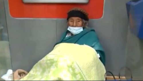 Adulta mayor durmió tres noches en un cajero automático esperando reencontrarse con su hijo