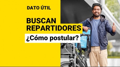 Famosa aplicación de movilidad busca repartidores: ¿Cuáles son los requisitos y cómo postular?