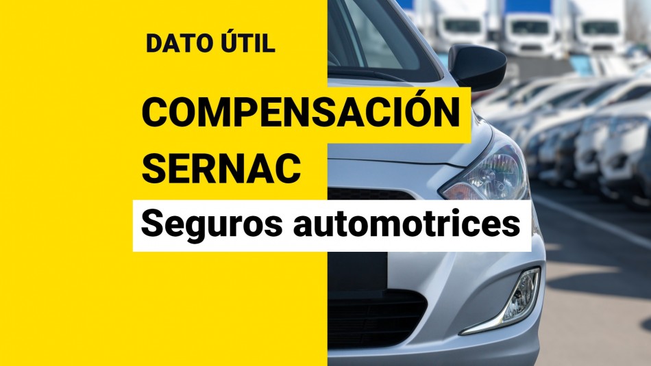 Sernac exigirá compensaciones a tres aseguradoras automotrices por incumplimiento en entrega de GPS gratuitos